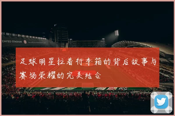 足球明星拉着行李箱的背后故事与赛场荣耀的完美结合