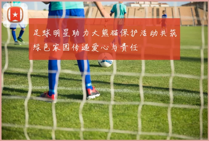 足球明星助力大熊猫保护活动共筑绿色家园传递爱心与责任